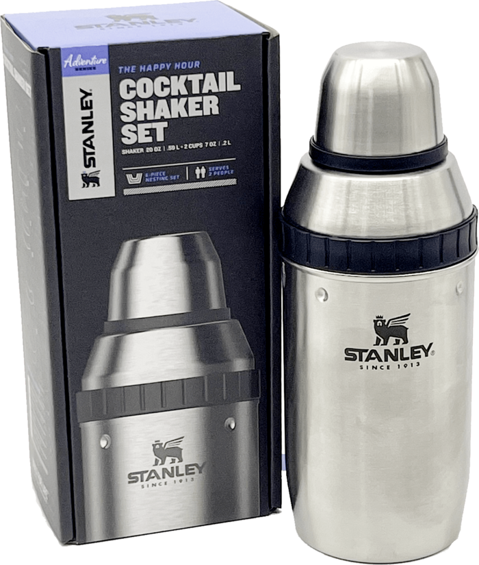 Stanley The Happy Hour Cocktail Shaker Set 20OZ - Stainless Steel